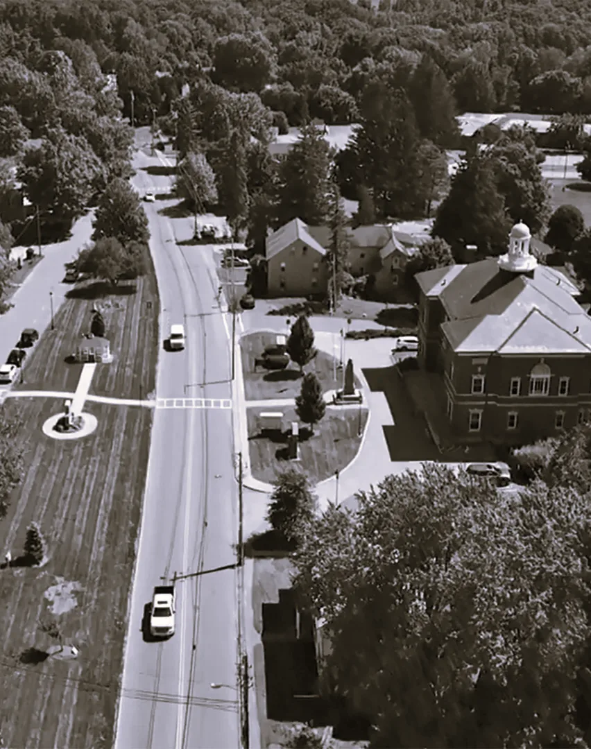 Map of Charlton, Massachusetts
